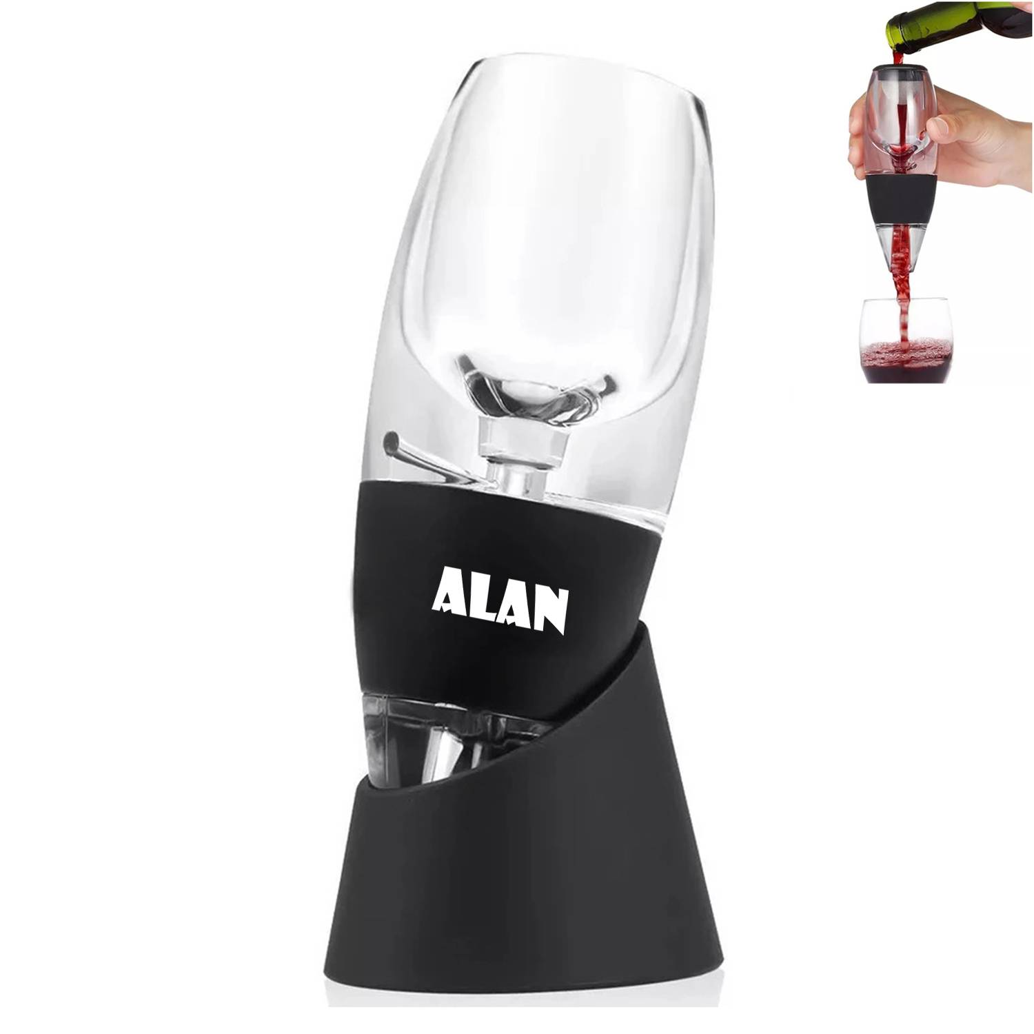 Red wine decanter 2