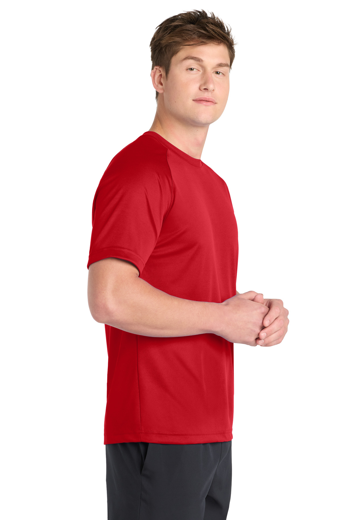 Sport-Tek Dry Zone Short Sleeve Raglan T-Shirt. T473 18