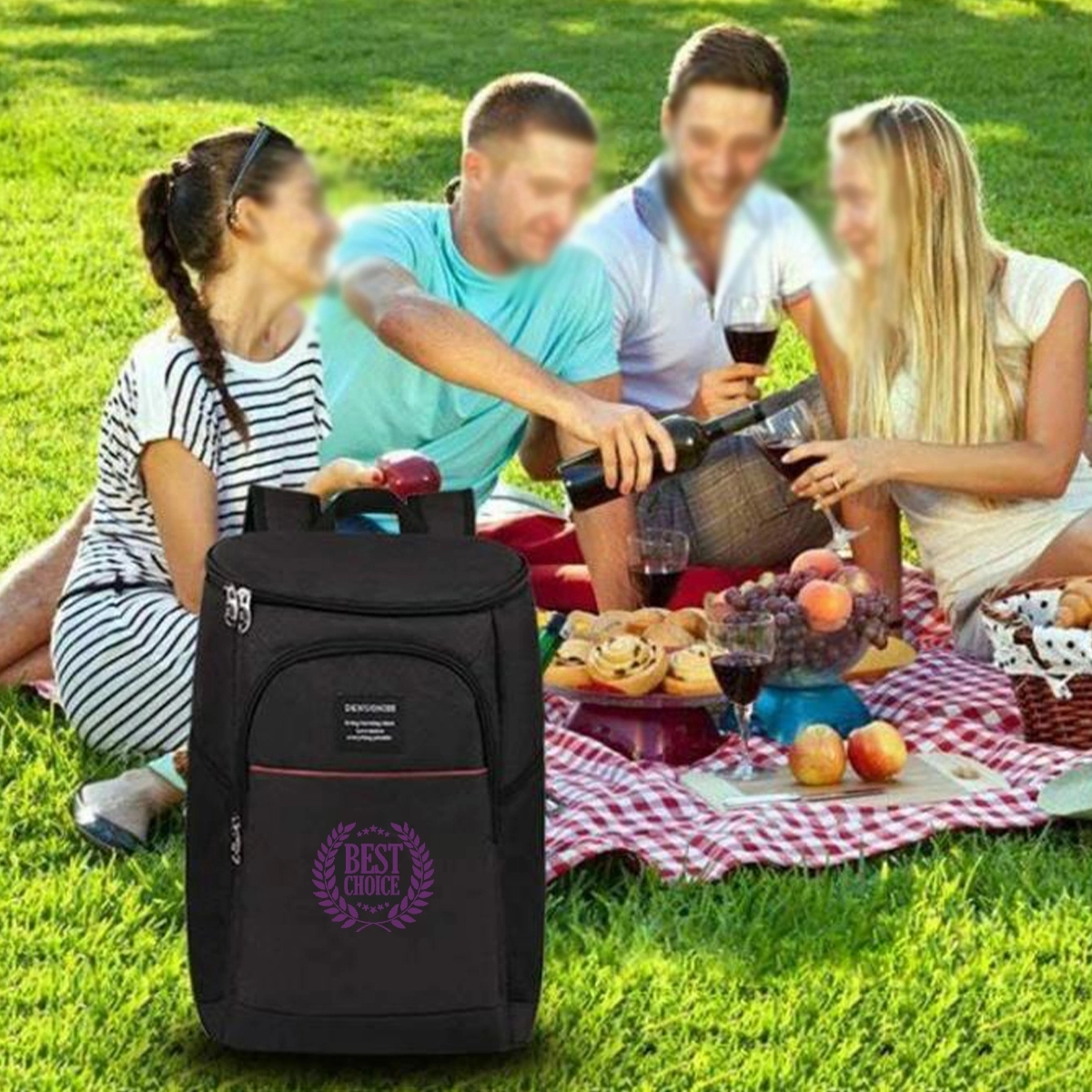 18L Double Shoulder Cold Storage And Heat Preservation Bag 4