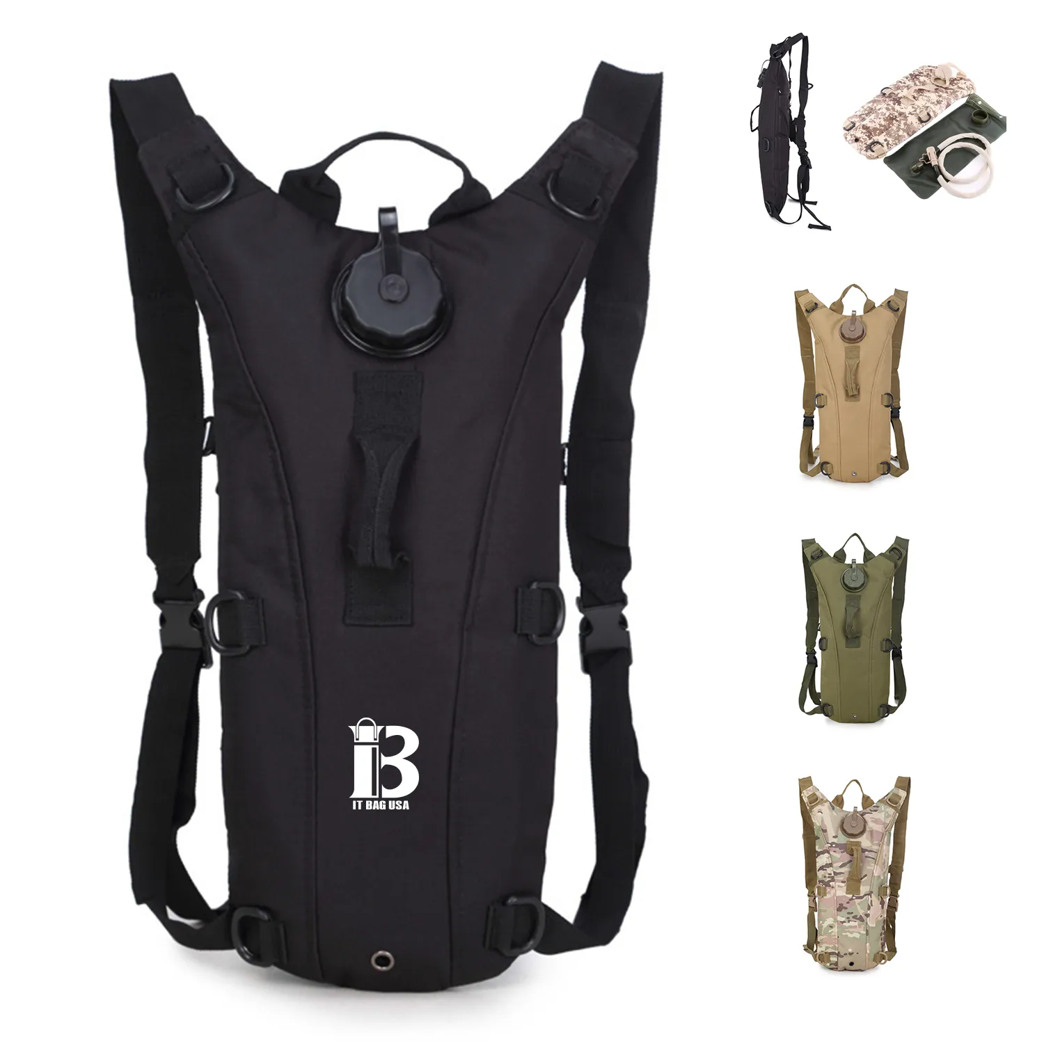 Tactical Backpac With Water Bag 1