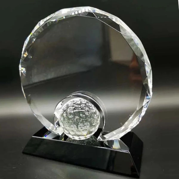 Crystal Sports Events Golf Trophy 2