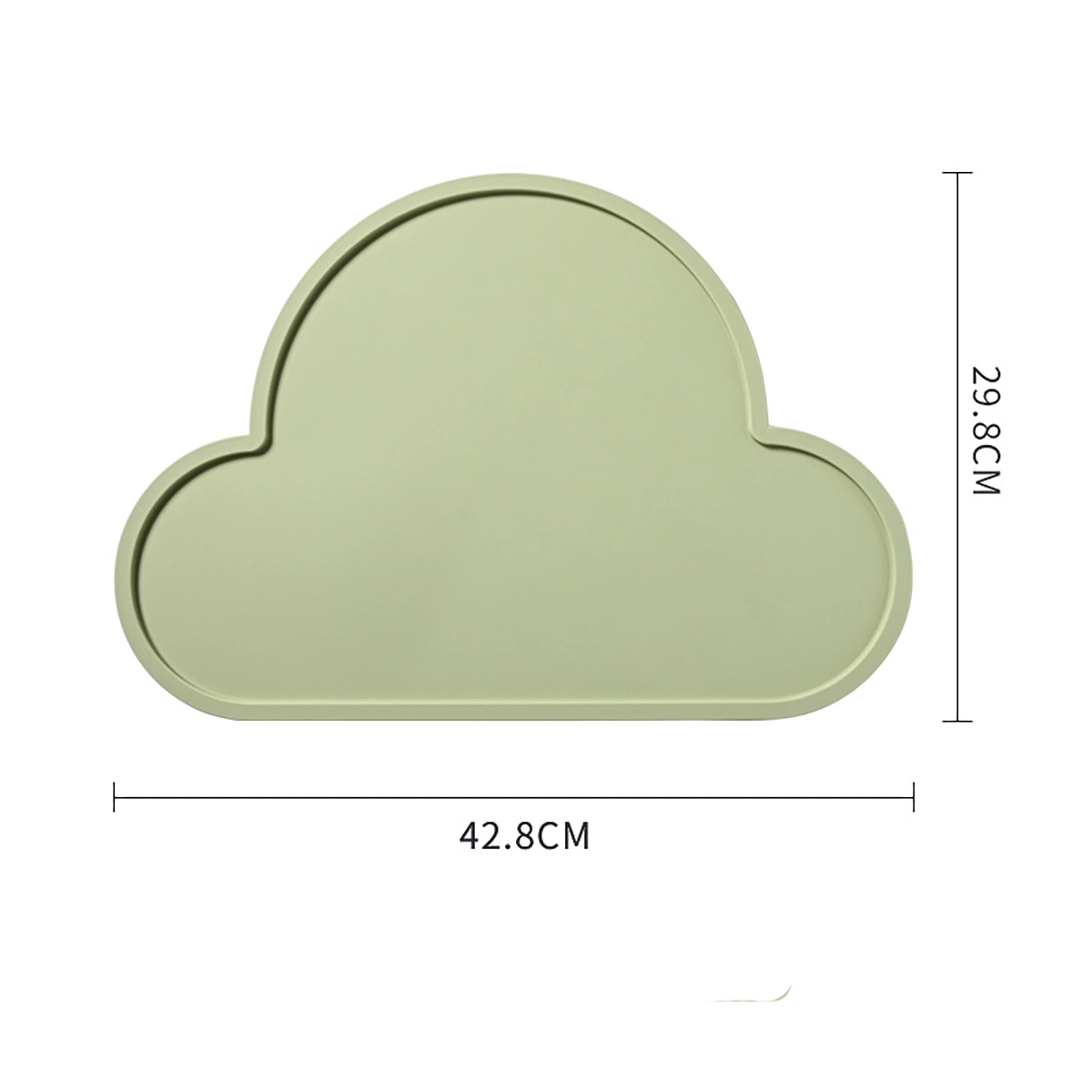 Children'S Silicone Cloud Shape Placemat 8