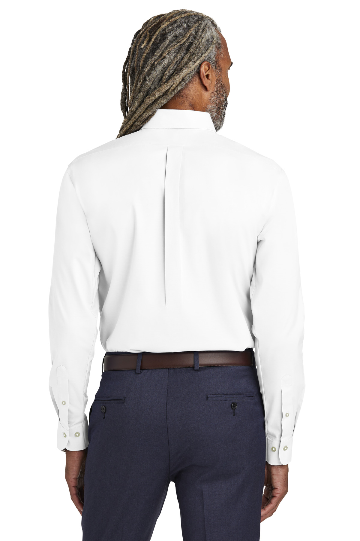 Brooks Brothers Wrinkle-Free Stretch Pinpoint Shirt BB18000 4