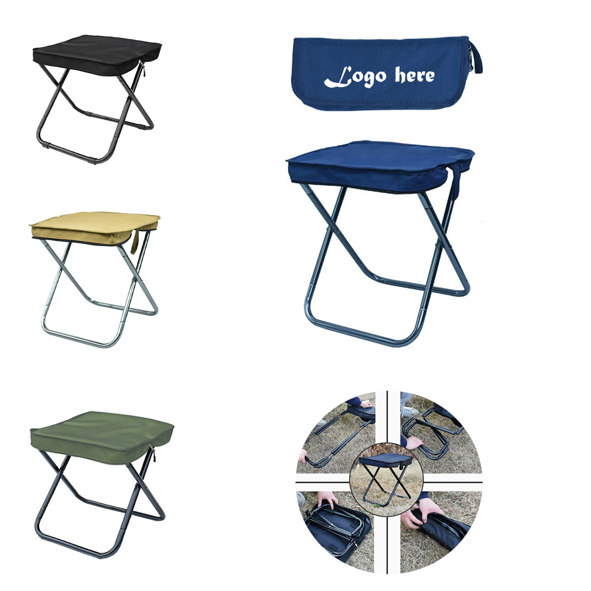 Customized Portable Folding Chair 1