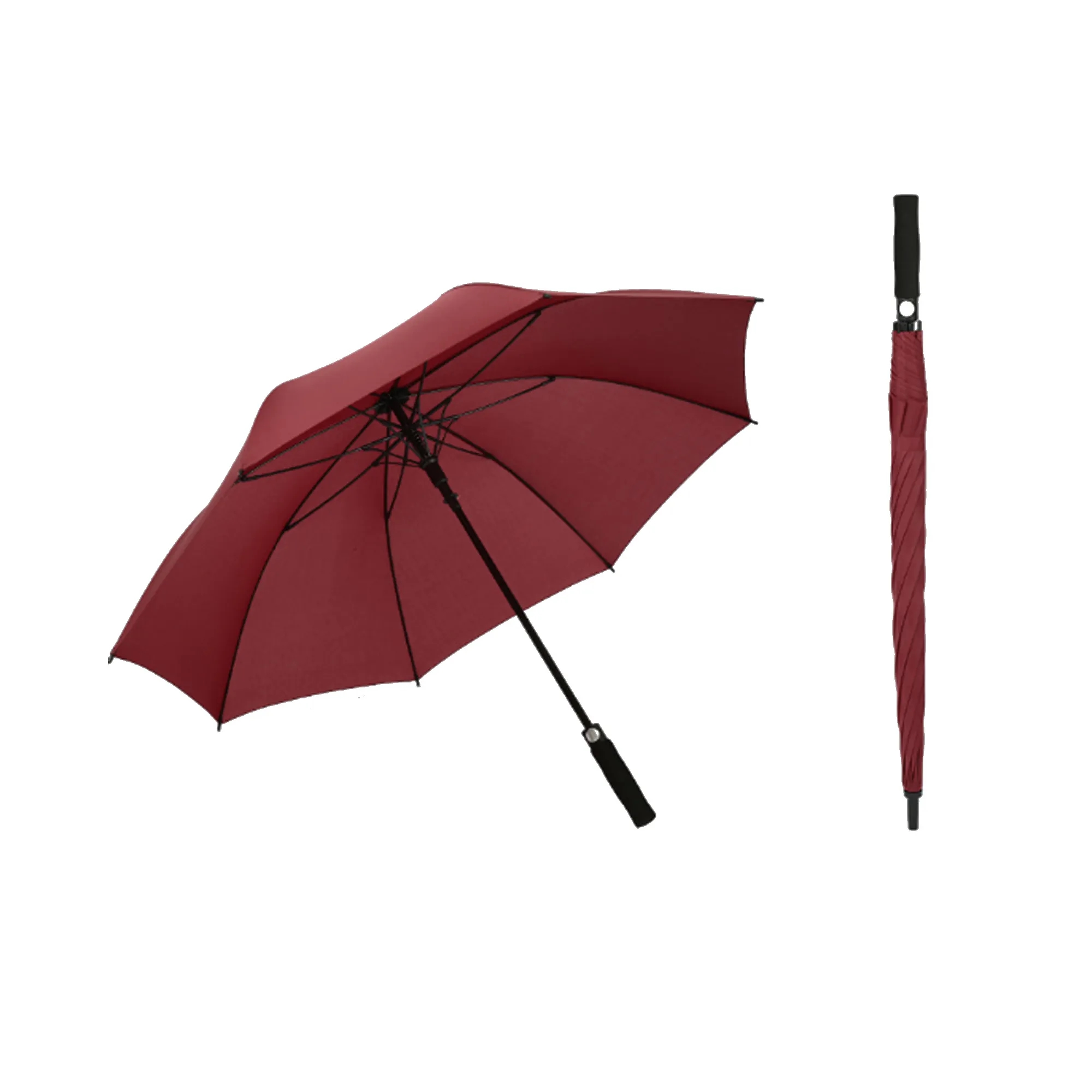 Umbrella Long Handle Straight Rod Automatic 2