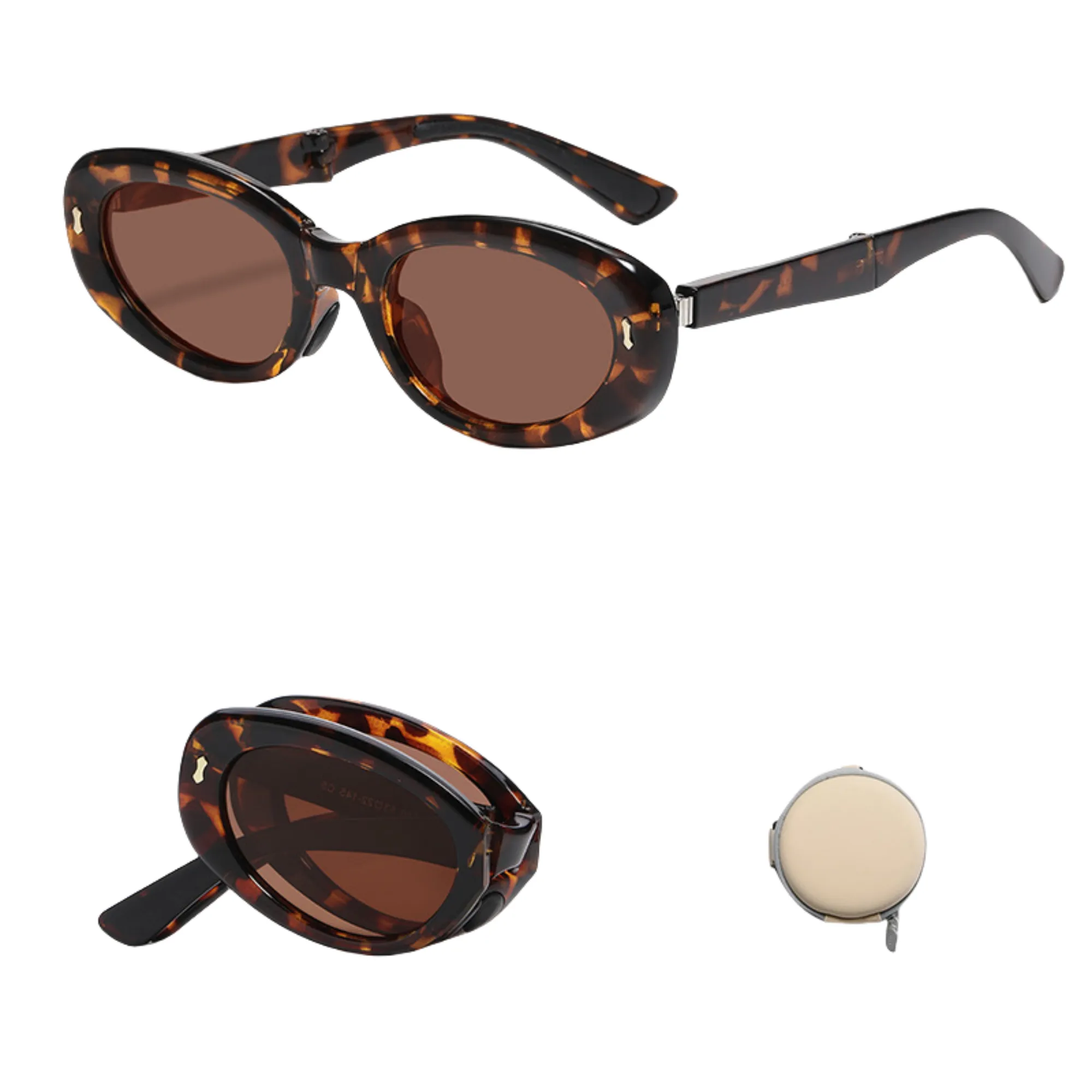 UV Protection Cat-Eye Foldable Shades Fashion Sunglasses 13