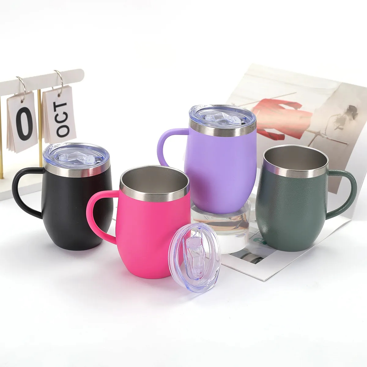 12oz Egg-shaped Thermos Cup 2