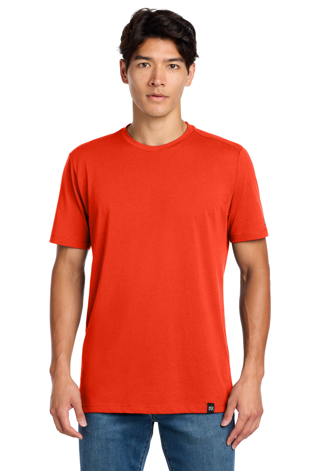 New Era Heritage Blend Crew Tee. NEA100 28