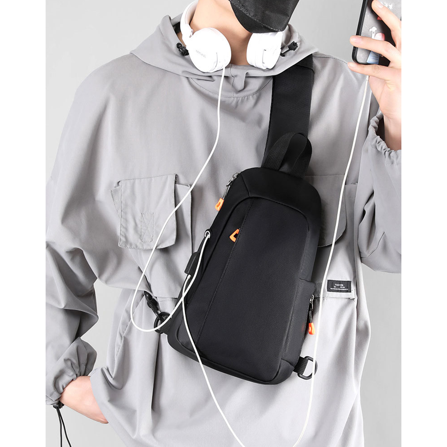 Small Sling Chest Bag 5