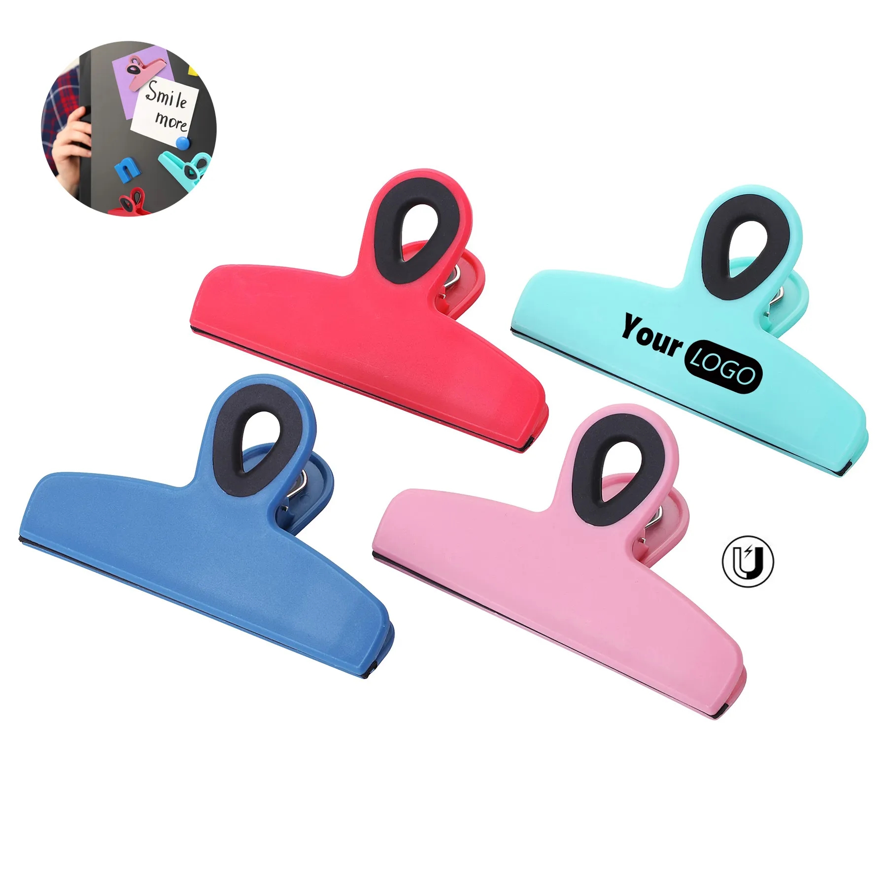 Magnetic Clip, promotional clip with logo imprint 1