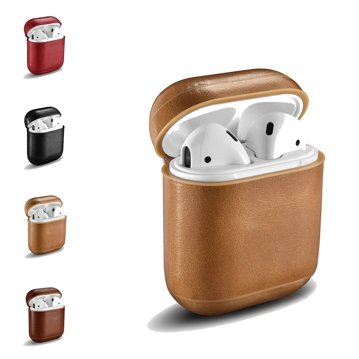 Leather Case Cover For Airpods 1&2 Gen 1