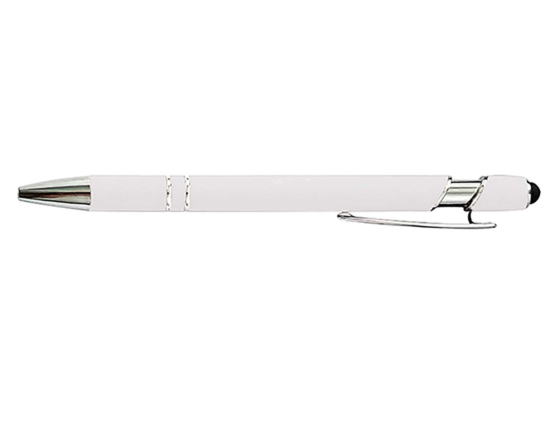 Soft-Touch Aluminum Pen w/ Stylus 2
