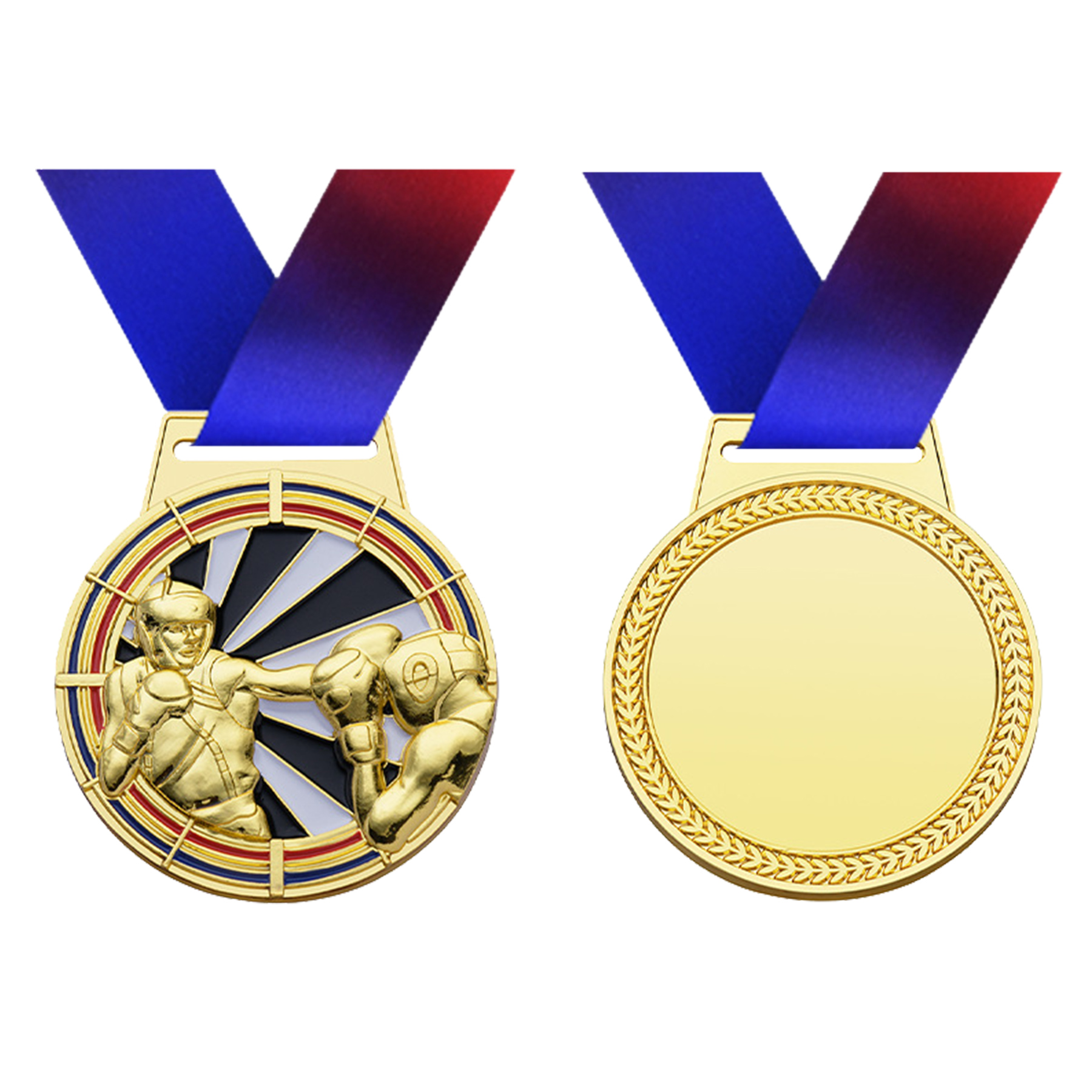 Gold Zinc Alloy Award Medals 13