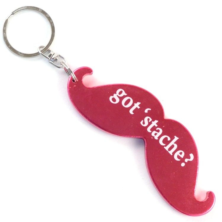 Mustache Key Chain / Bottle Opener 19