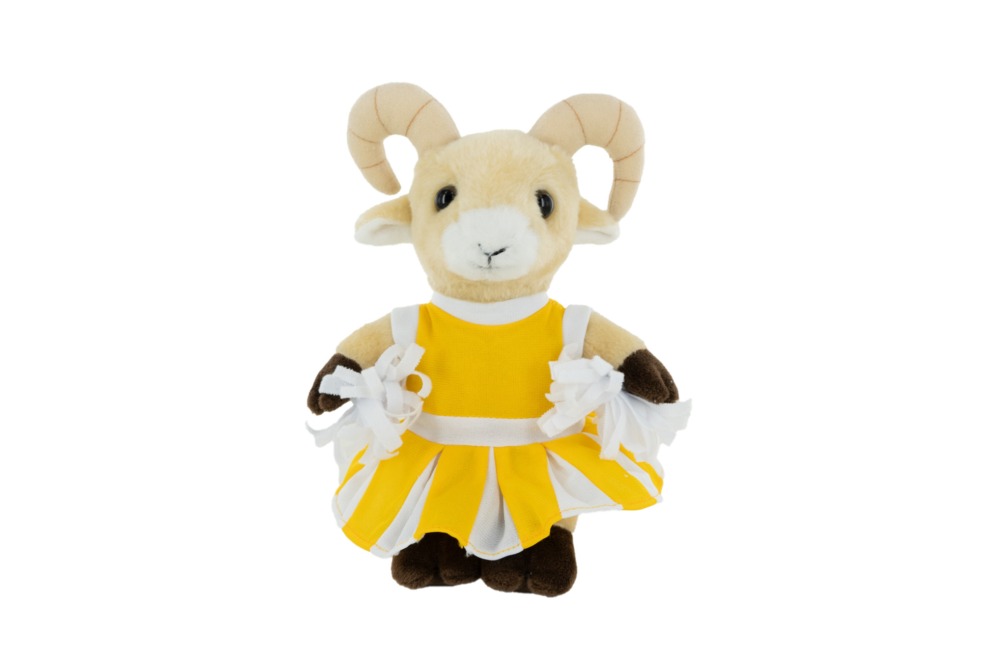 Plush Ram with a Cheerleader Outfit 2