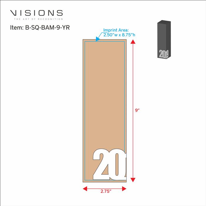 Square Bamboo 38