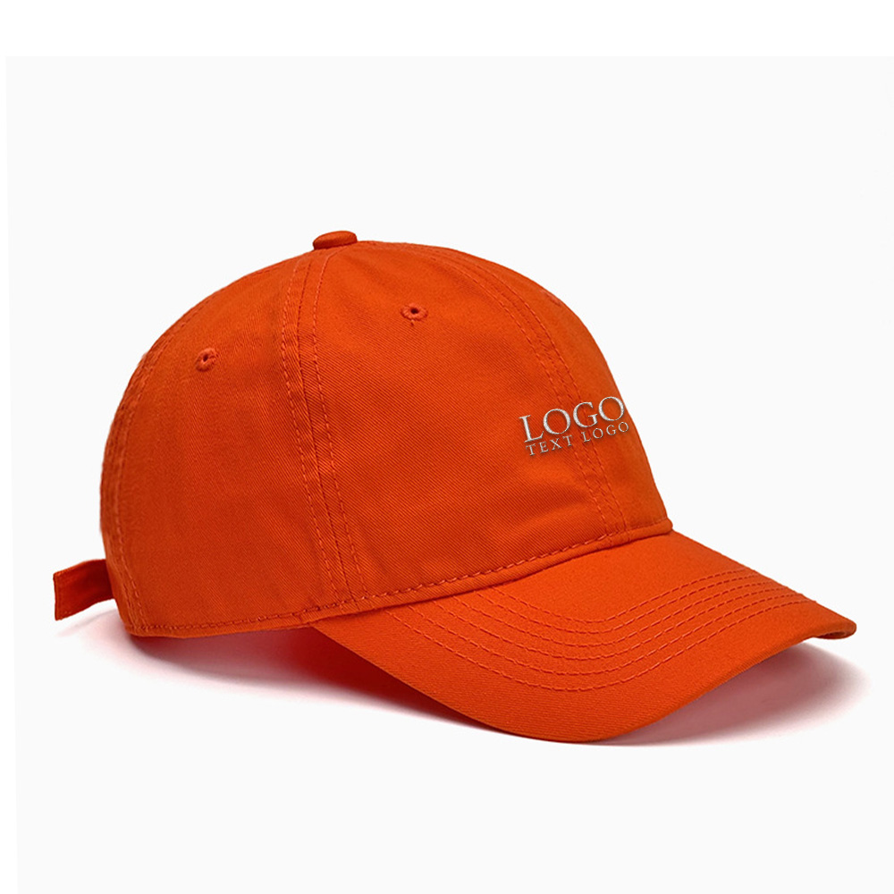 Organic Cotton Embroidery Custom Dad Hat 9