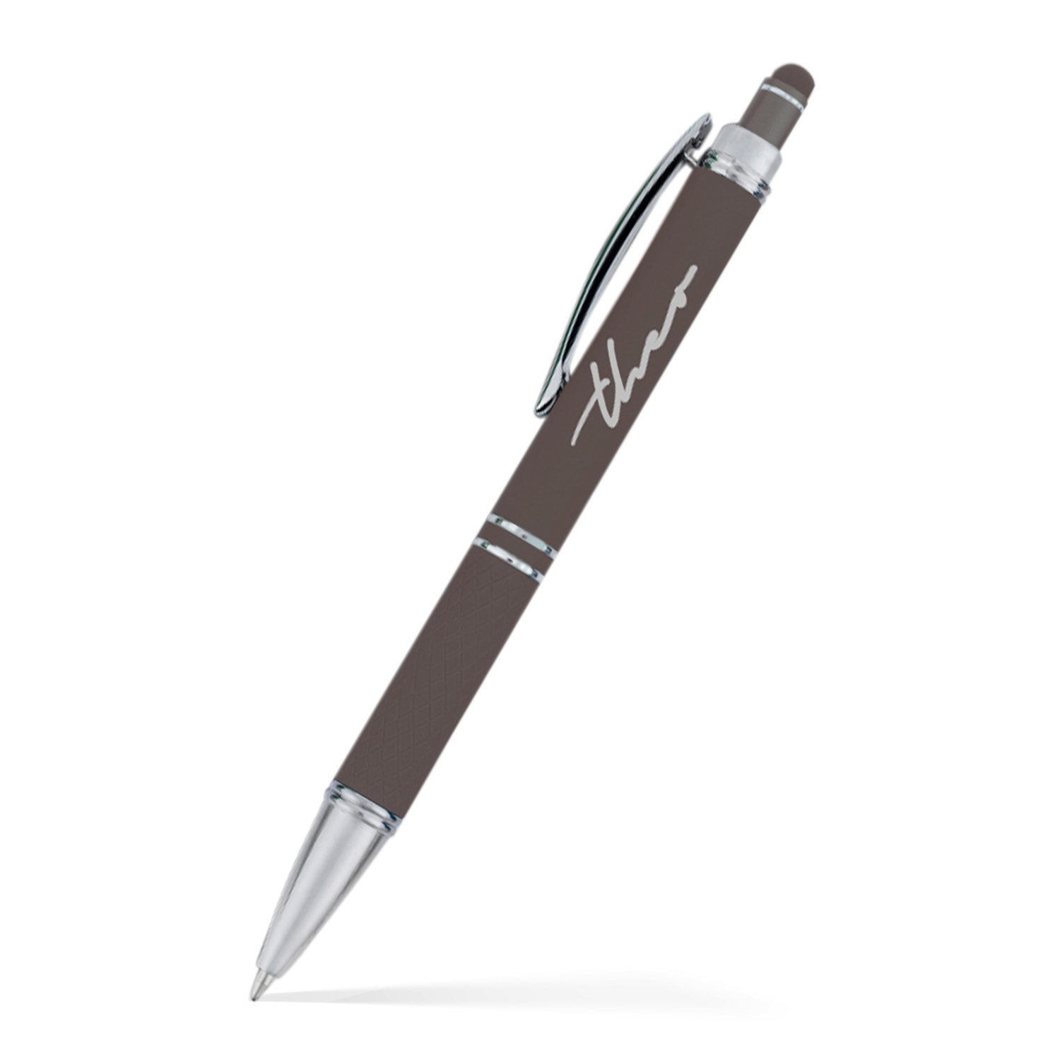 Hope Stylus Satin Soft Touch Click Metal Pen 14