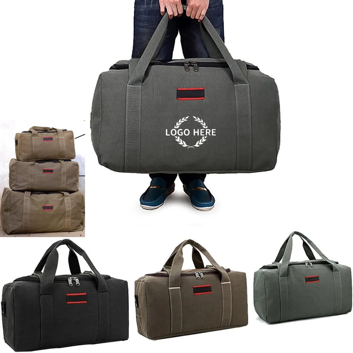 Canvas Duffel Bag Travel 5
