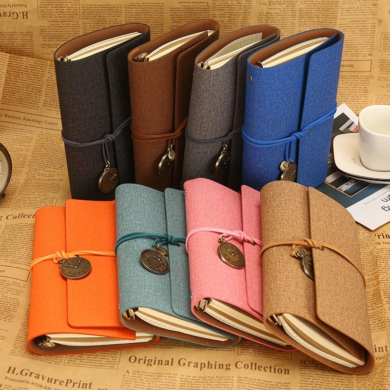 PU Leather A6 Business Travel Journal Pocket Notebook 5