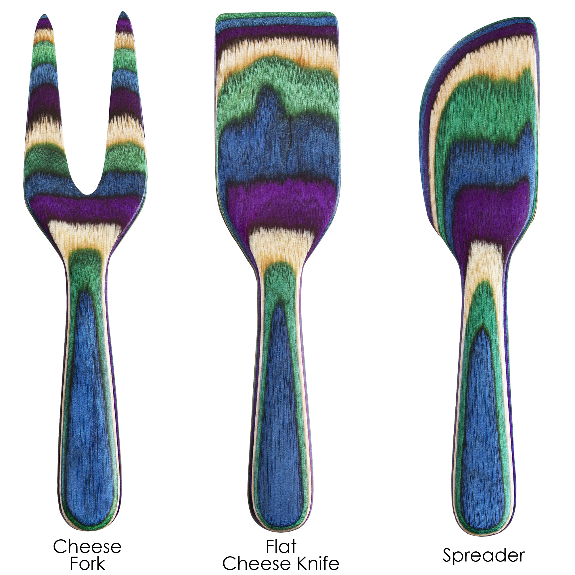 Baltique® Mumbai 3-Piece Cheese Tool Set 1