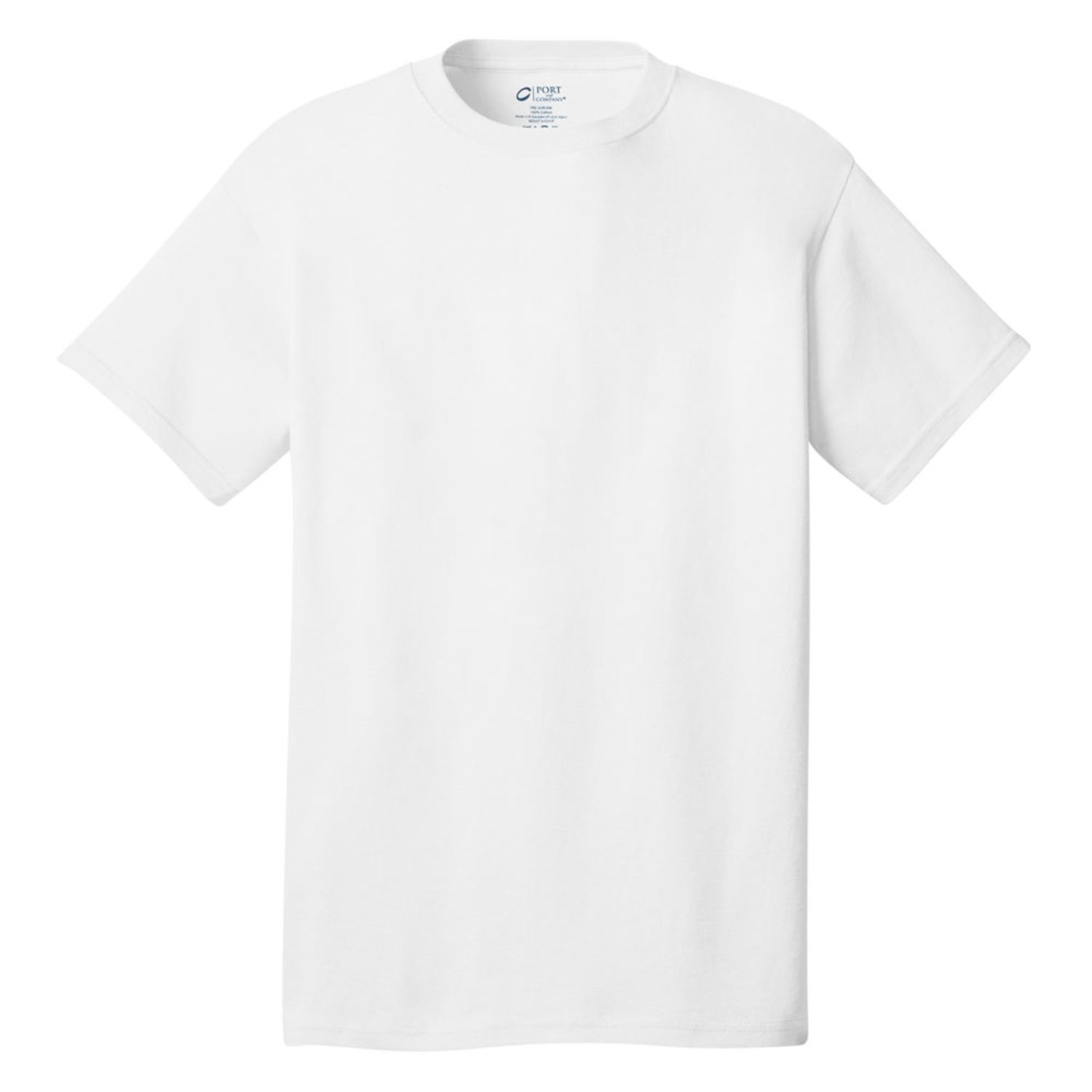 Port & Company 5.4-oz 100% Cotton T-Shirts w/ Custom Imprint