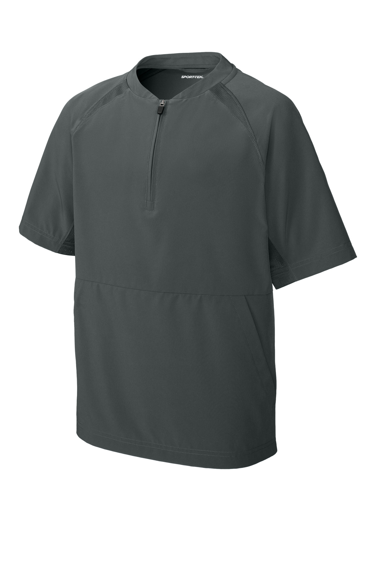 Sport-Tek Youth Repeat 1/2-Zip Short Sleeve Jacket YJST489 3