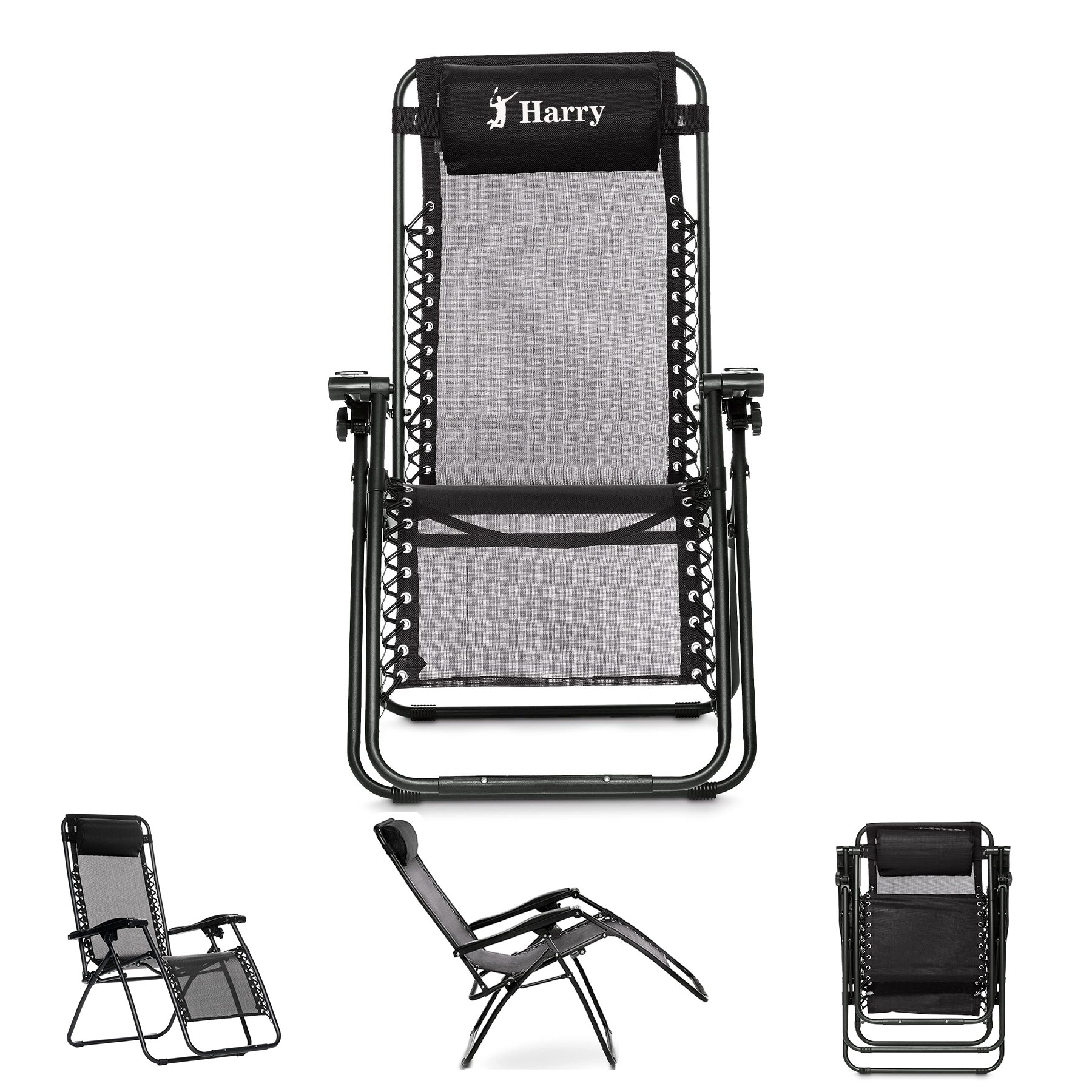Adjustable Zero Gravity Folding Reclining Lounge Chair 1