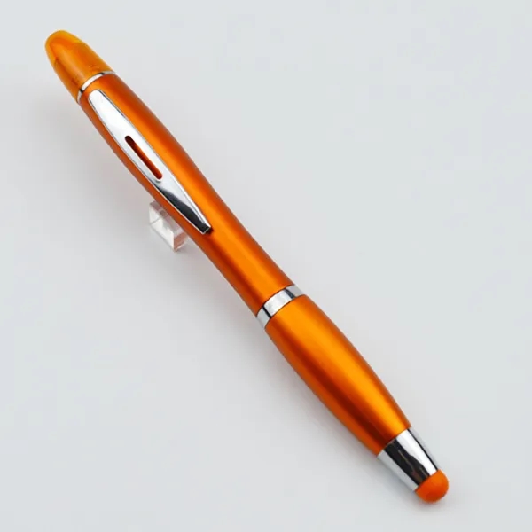 Curvaceous Metallic Stylus Highlighter Pen 5