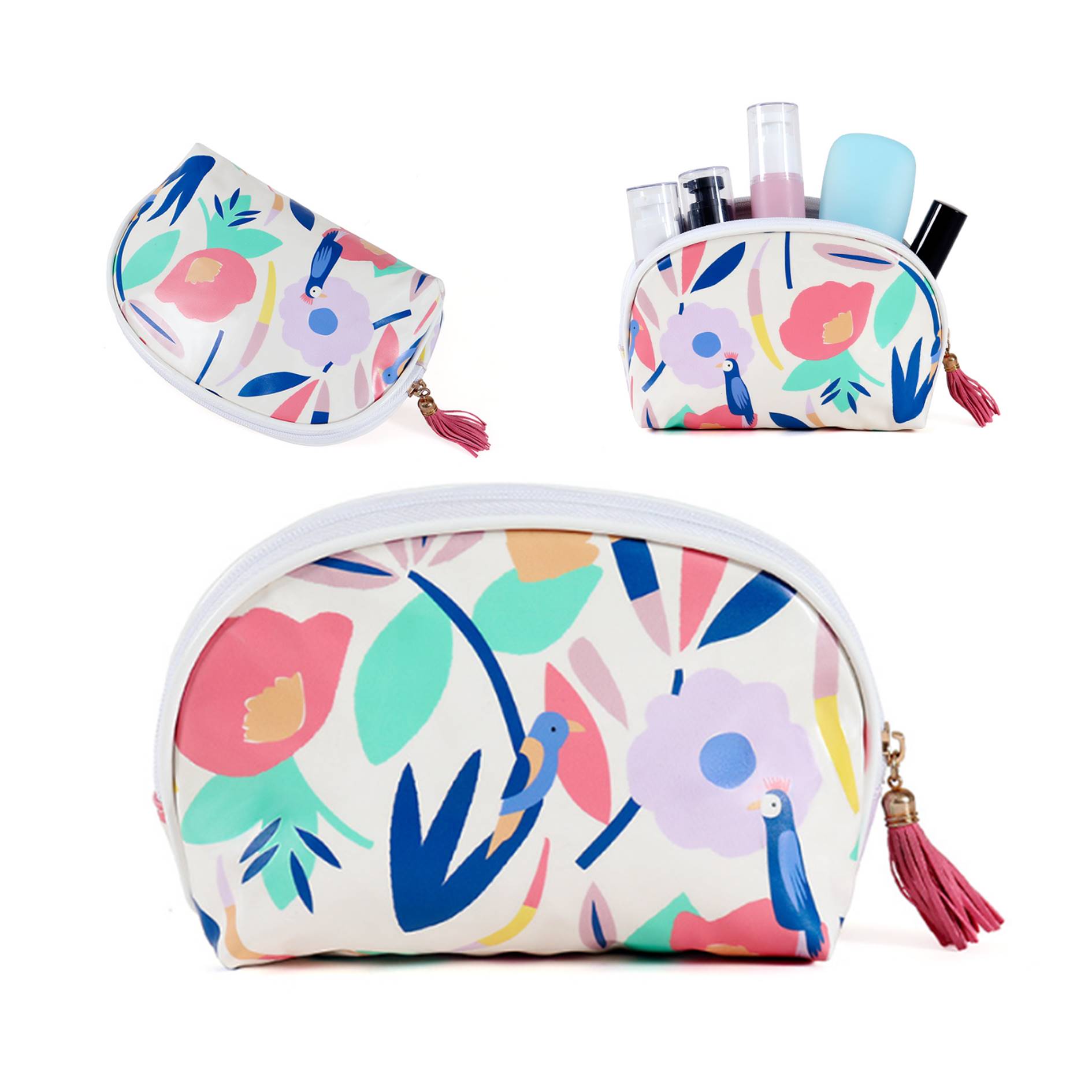 Portable PU Leather Toiletry Bag 3
