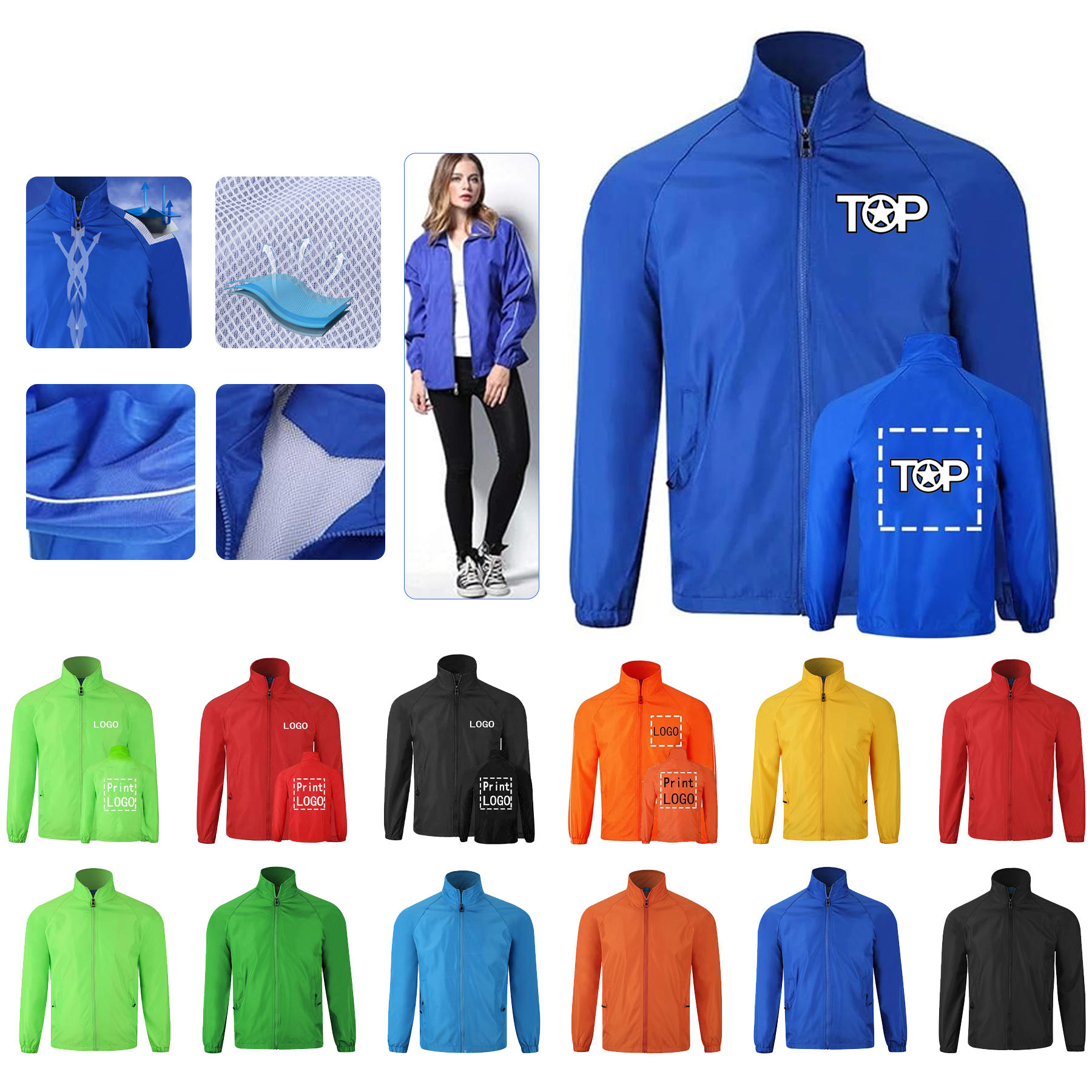 Long Sleeve Shirt Windbreaker 2