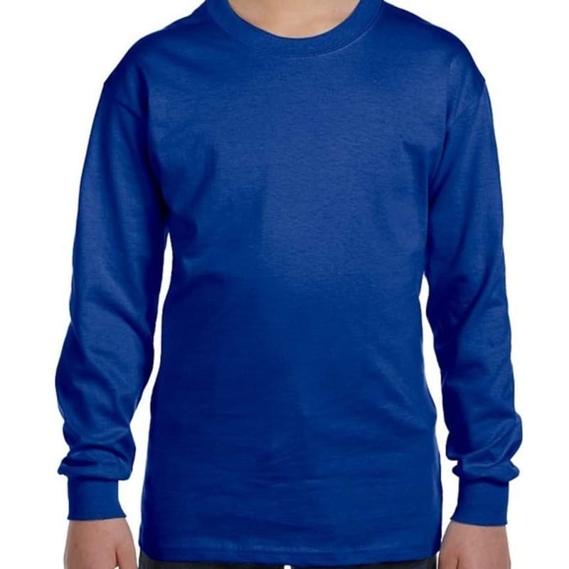 Hanes Youth Authentic-T Long-Sleeve T-Shirt 2