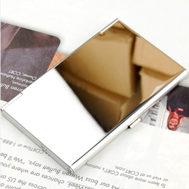 Stainless Steel Business Card Holder 3