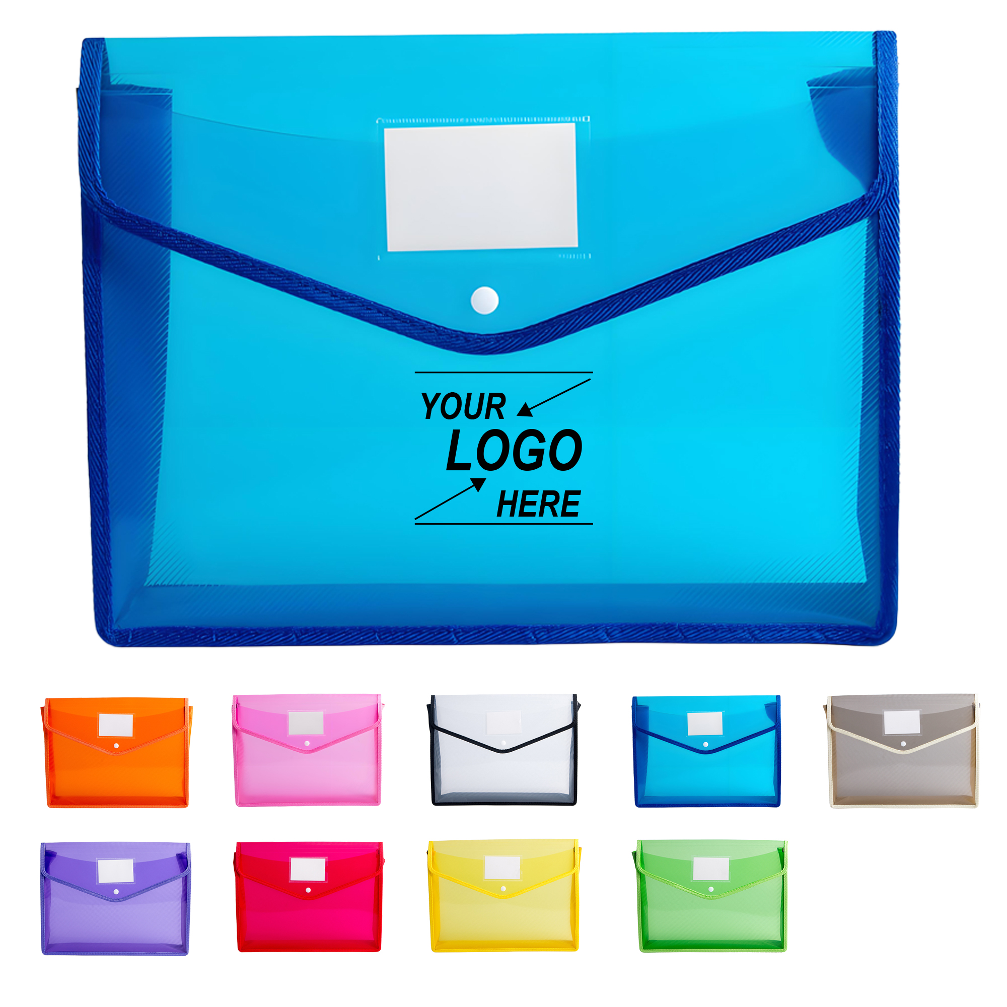 Plastic Expandable Document File Folder Envelopes 11