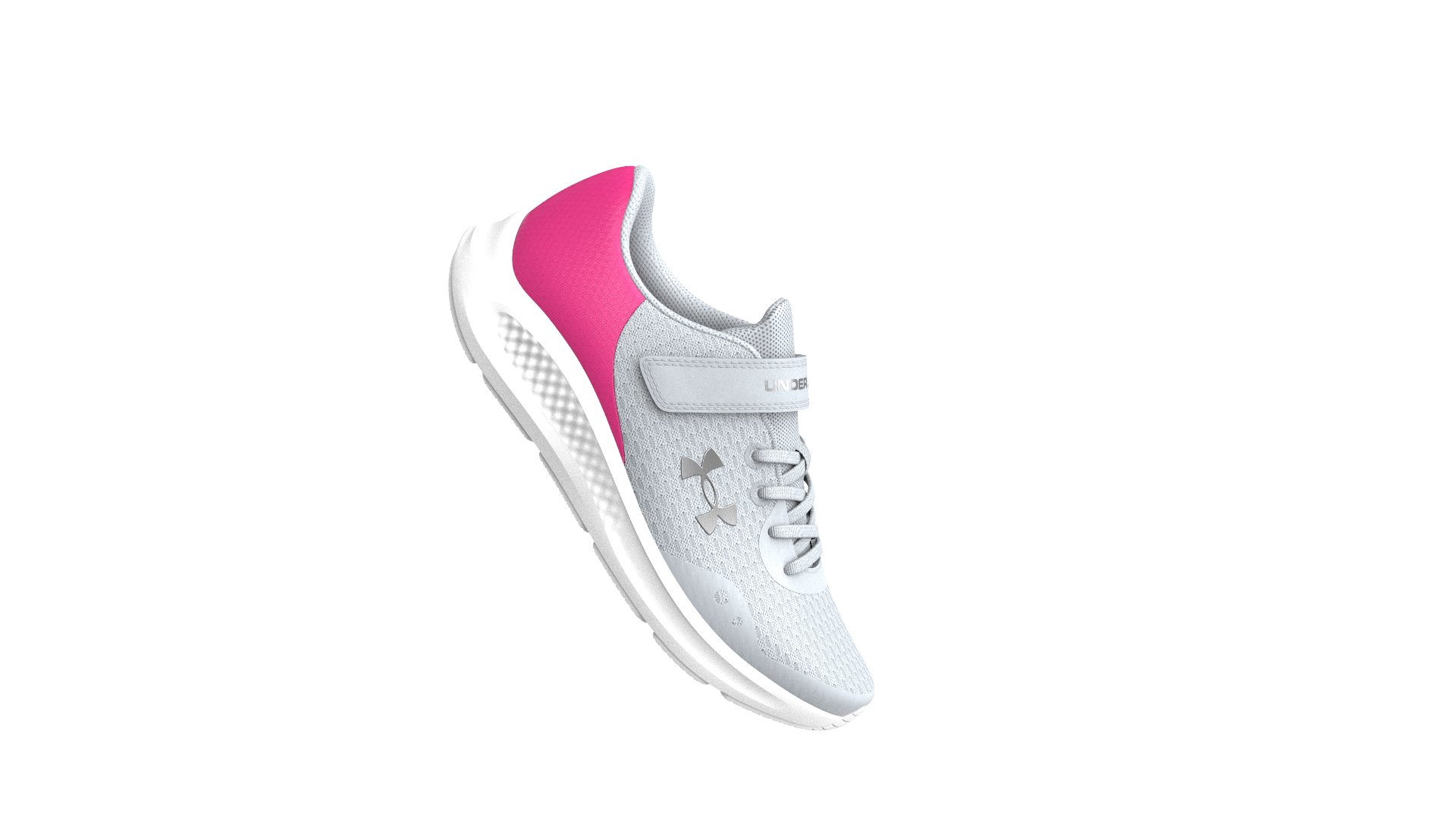 UA Pursuit 3 AC Girls' Pre-School Running Shoes 7