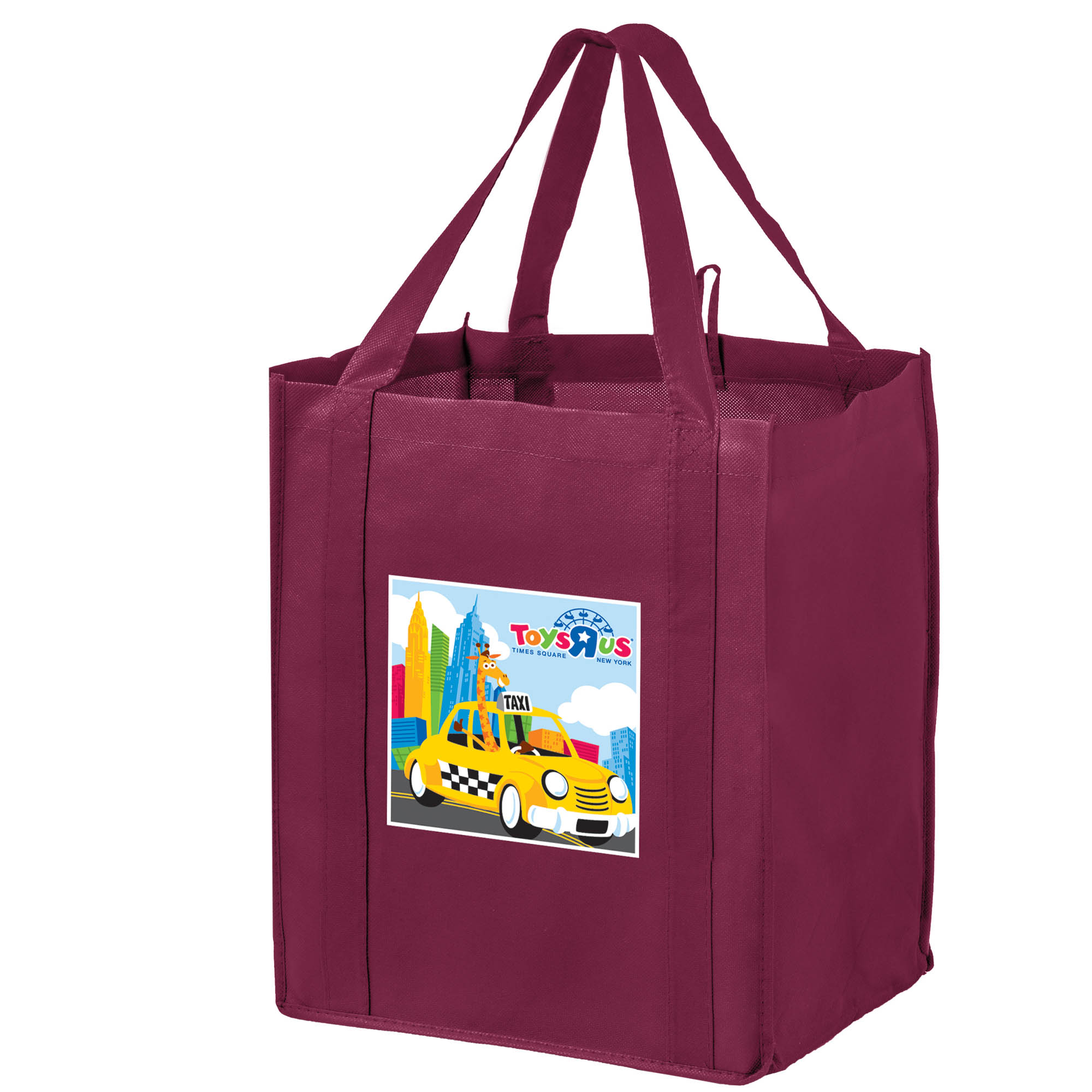 Non-woven Grocery/Wine Combo Tote 12
