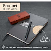 5.5" x 8.5" Kaya Bamboo Trim Journal 63
