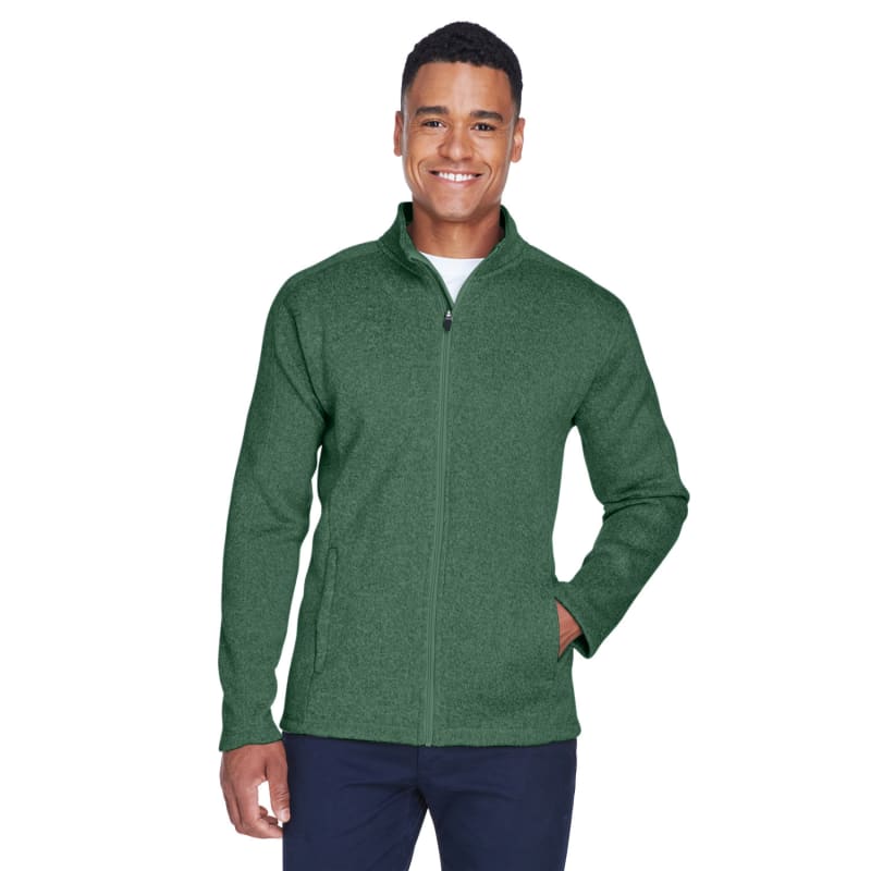 Devon & Jones Men's Bristol Full-Zip Sweater Fleece Jacket 18