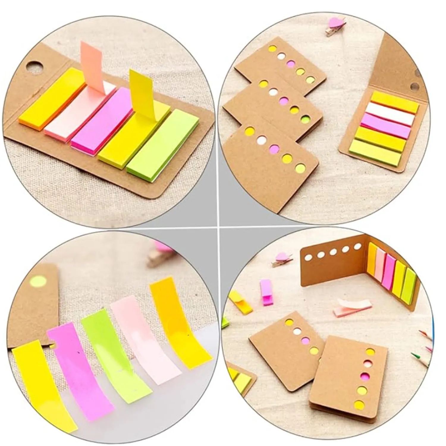 Kraft Paper Cover Sticky Note 5