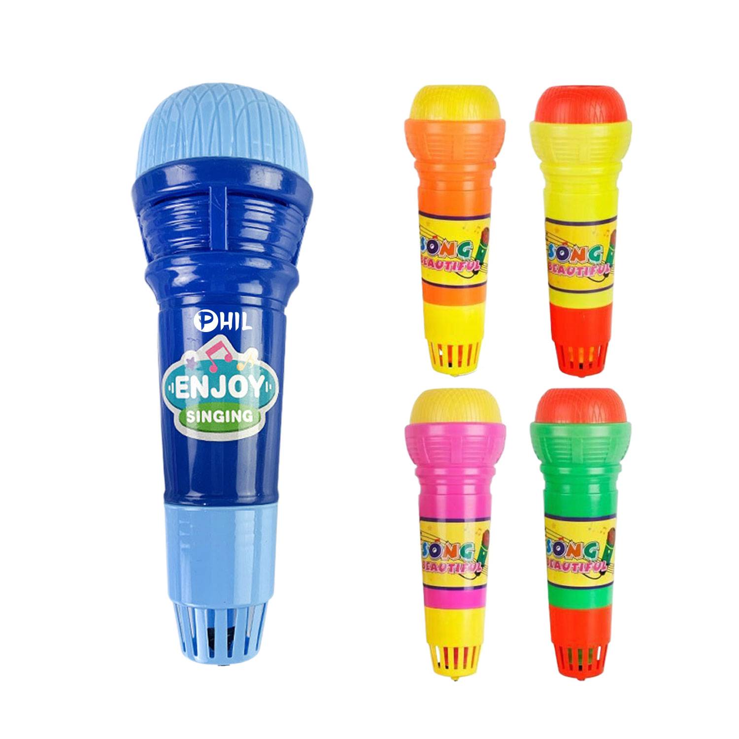 Plastic microphone children's toy