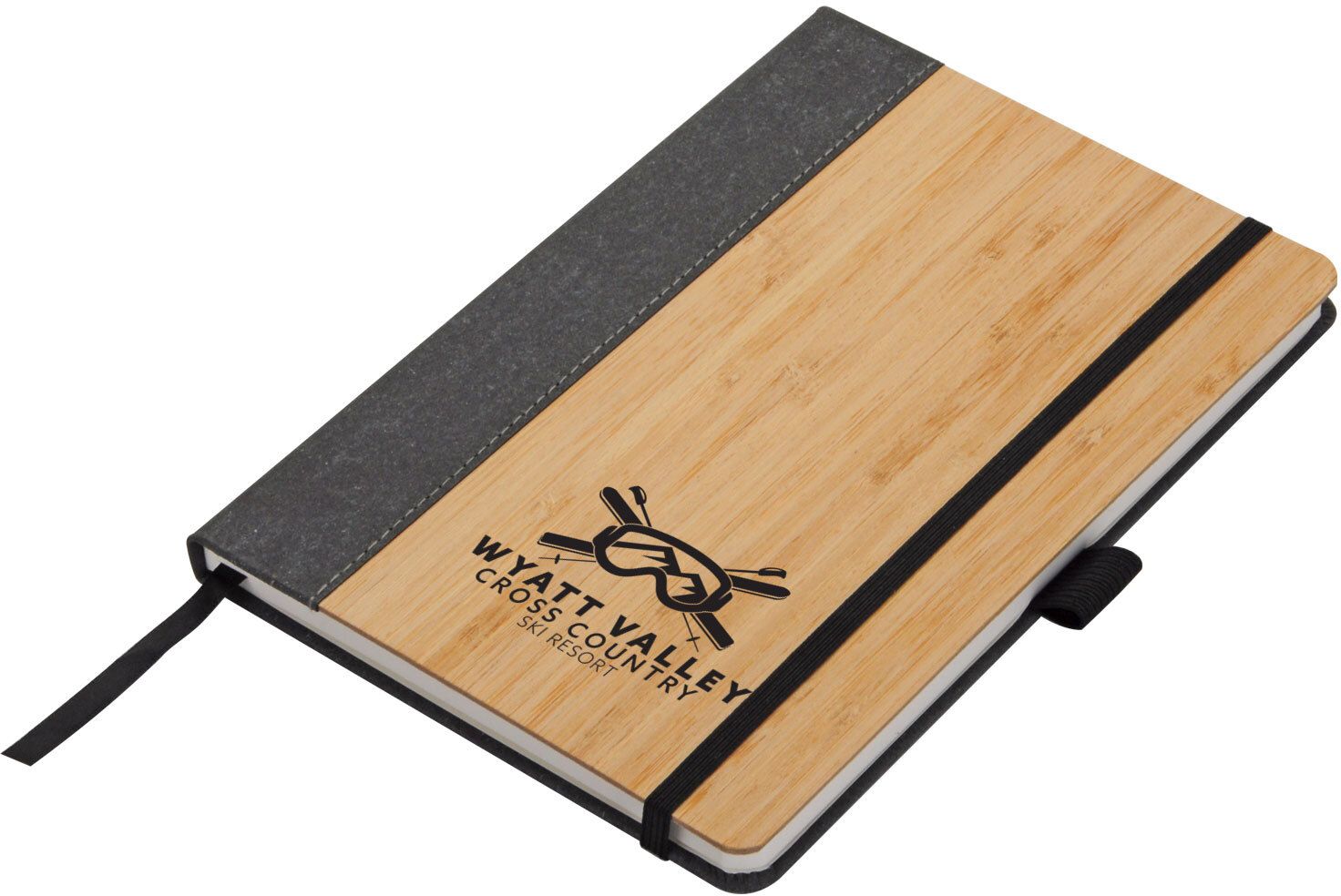 SARATOGA HORIZON BAMBOO & LEATHER JOURNAL 21