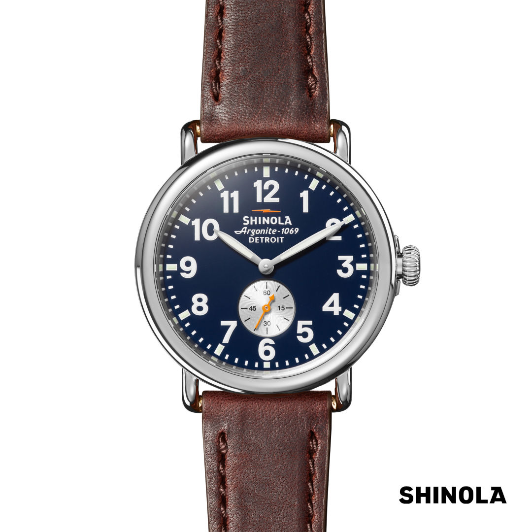 Shinola® Runwell Watch - Midnight Blue/Cattail 5
