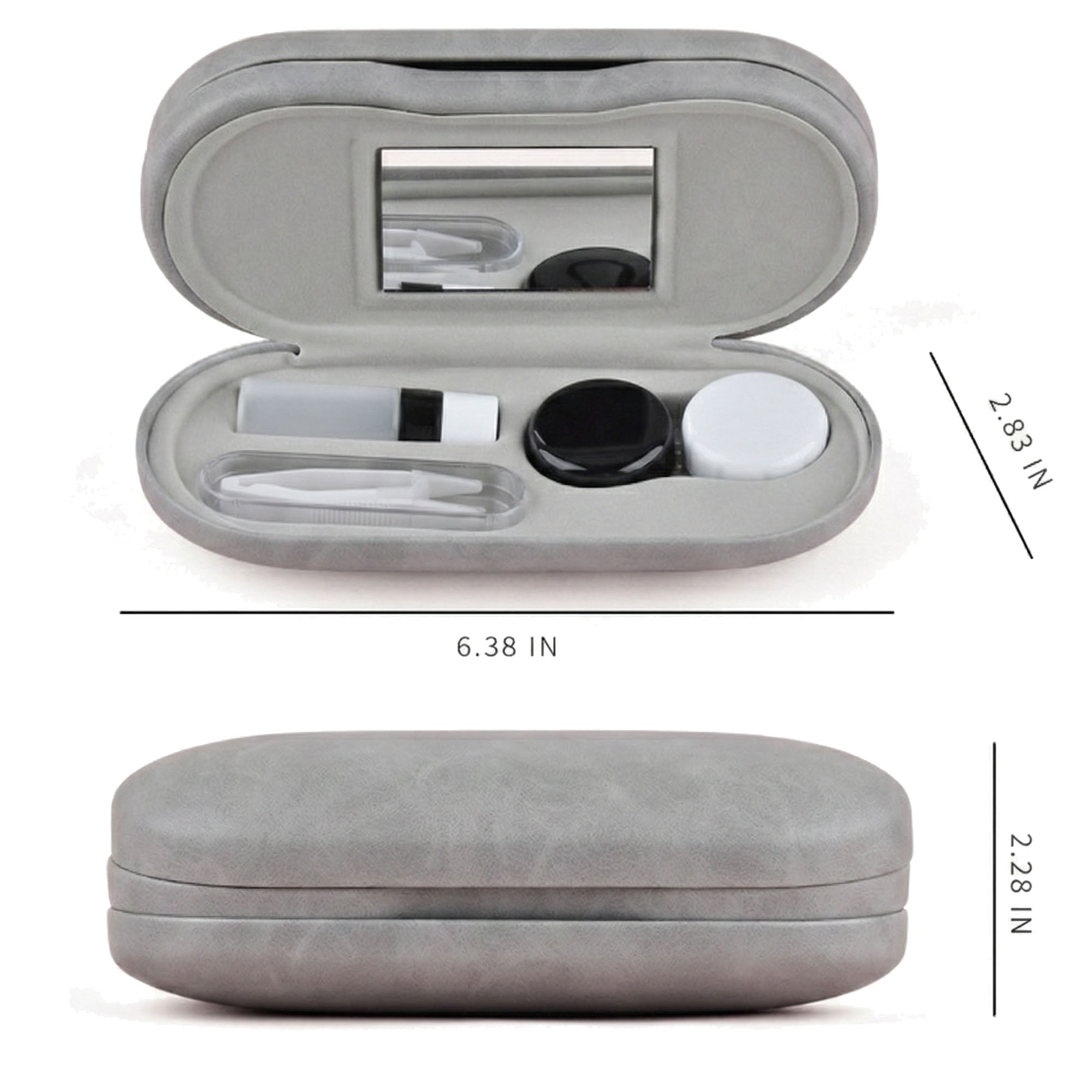 Double-Layer Dual-Purpose Eyeglass Case 3