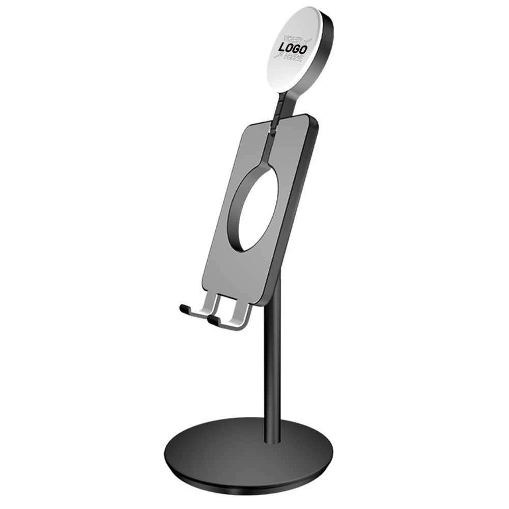 Mobile Phone Holder With Led Fill Selfie Light 3