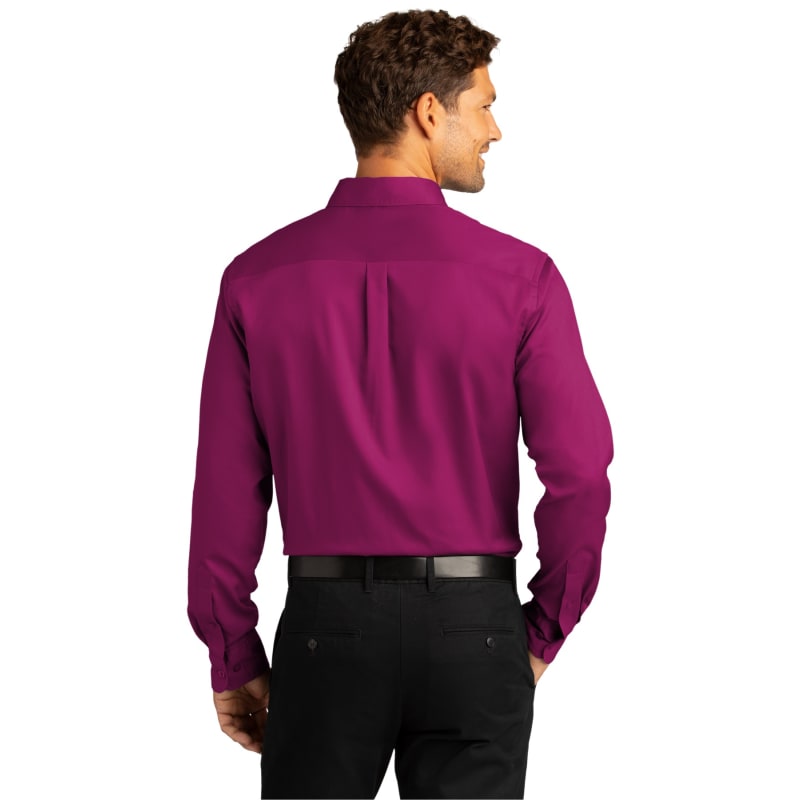 Port Authority Long Sleeve SuperPro React Twill Shirt. 58