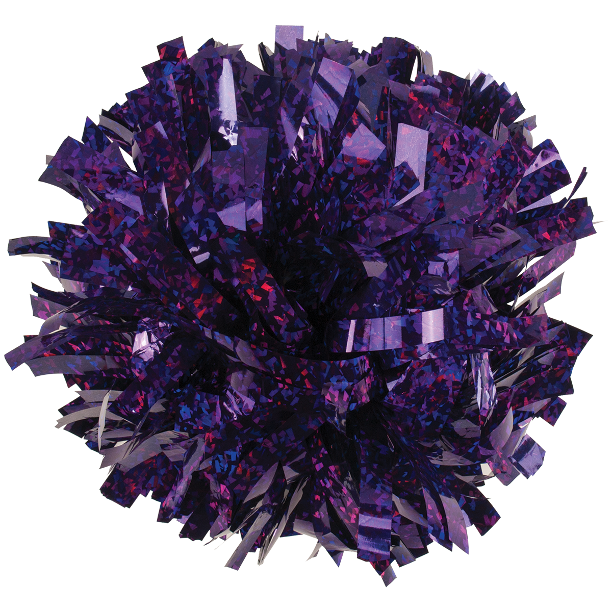 Custom Holographic Show Pom - Solid Color 5