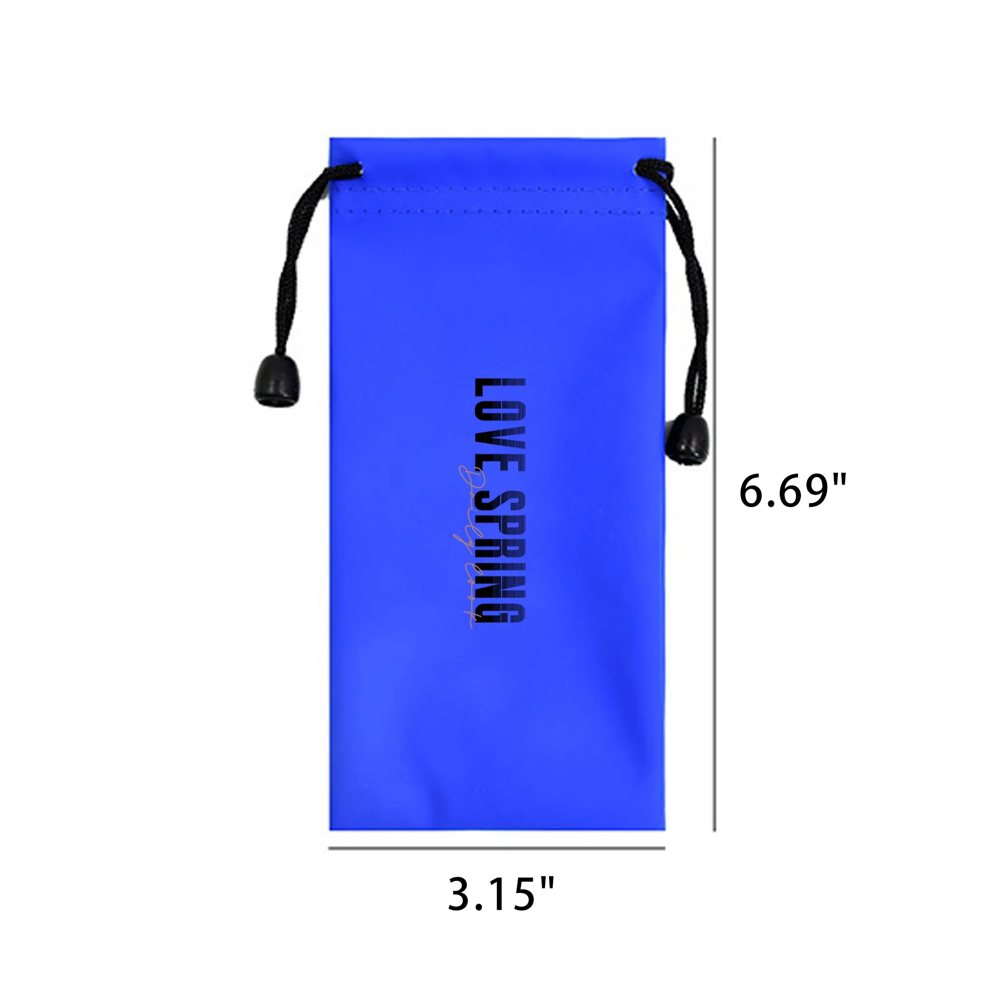 Glasses Storage Pouch With Drawstring Imprint Logo 5