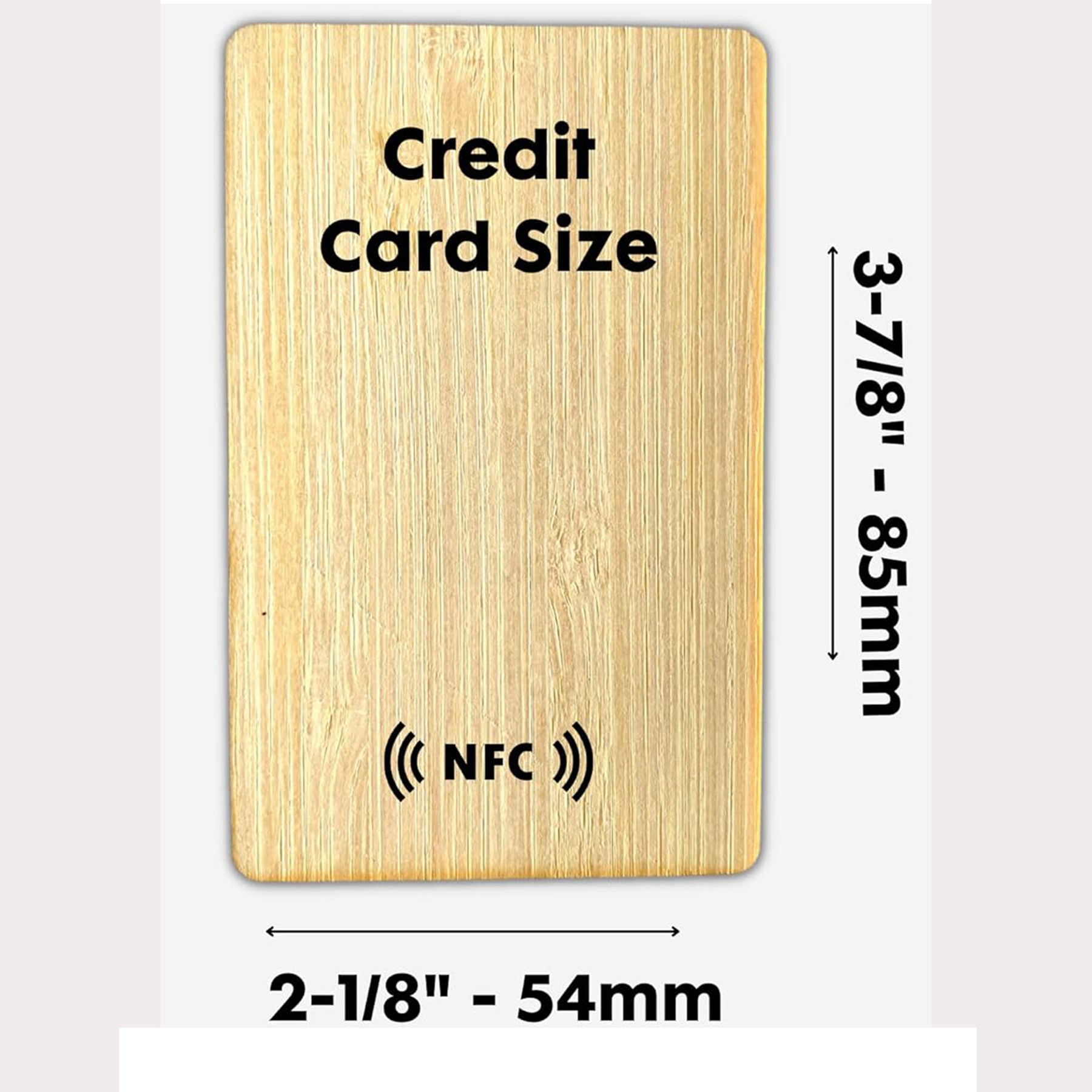 Wooden NFC Cards 10