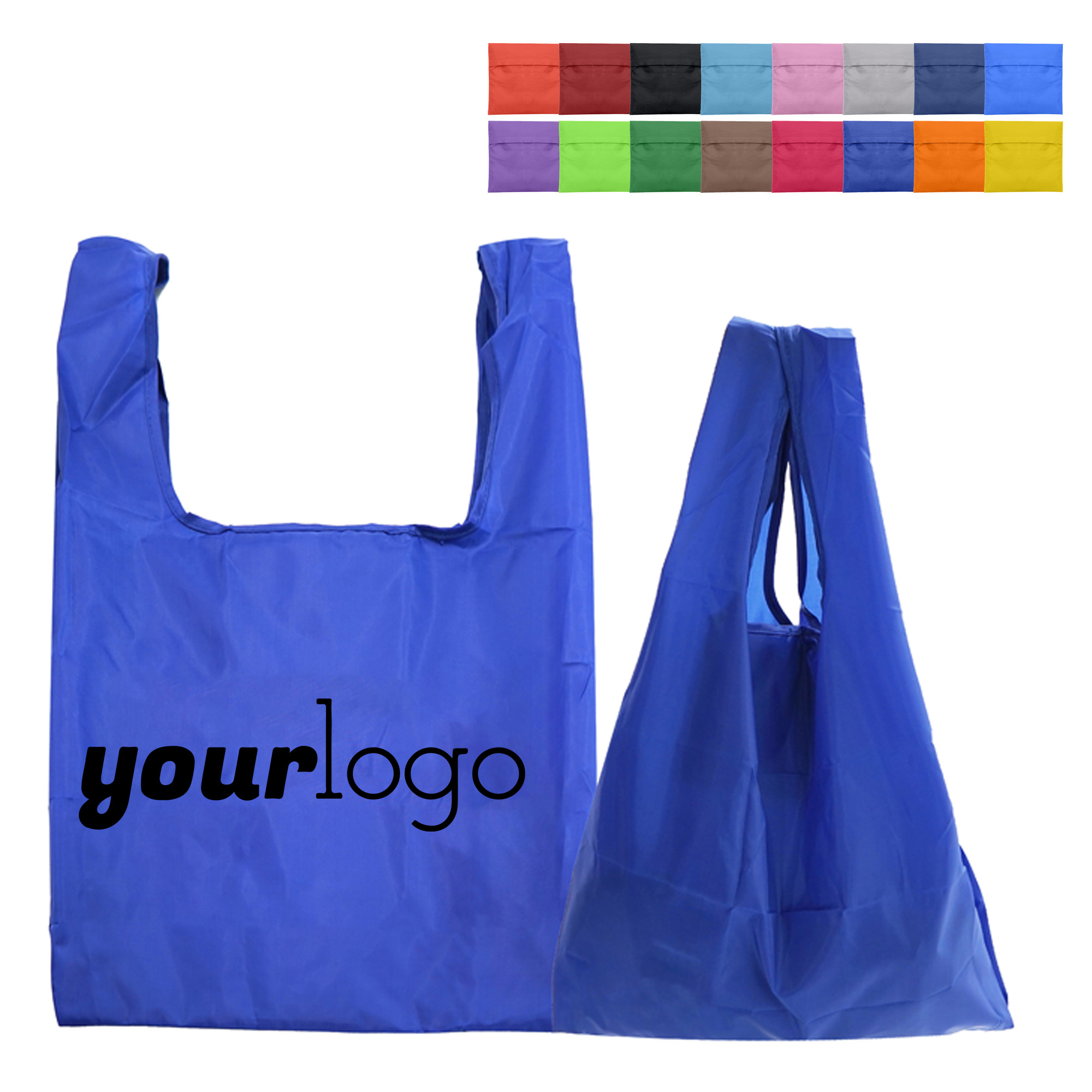 Foldable Extra Large Grocery Tote Bag, custom tote bag with logo imprint 2