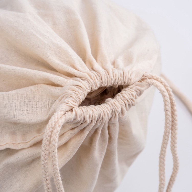 Calico Library Bag - Drawstrings 6